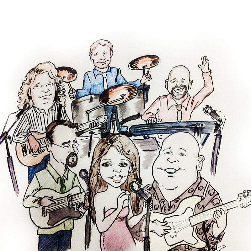 commission-band-drawing-artwork-full-colour-drawing-saskatoon