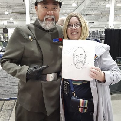 Comic Expo Celebrity Caricature